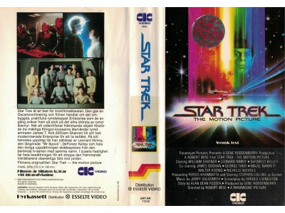 Star Trek The Motion Picture  VHS 